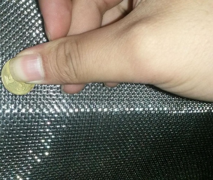 整織不銹鋼軋花網(wǎng)